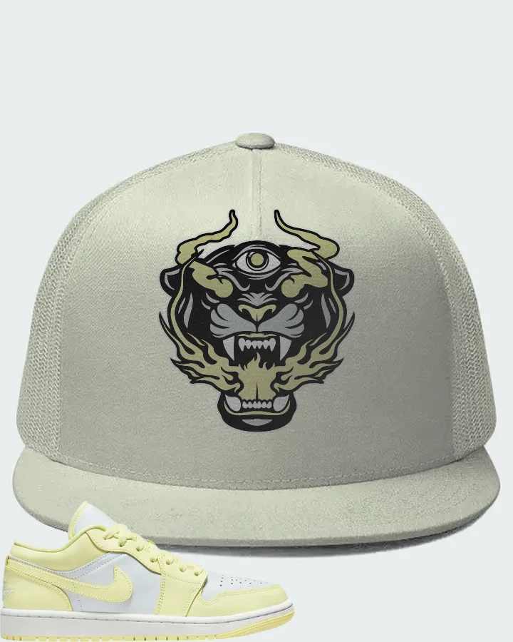 Jordan 1 Low Lemonade Matching Hat