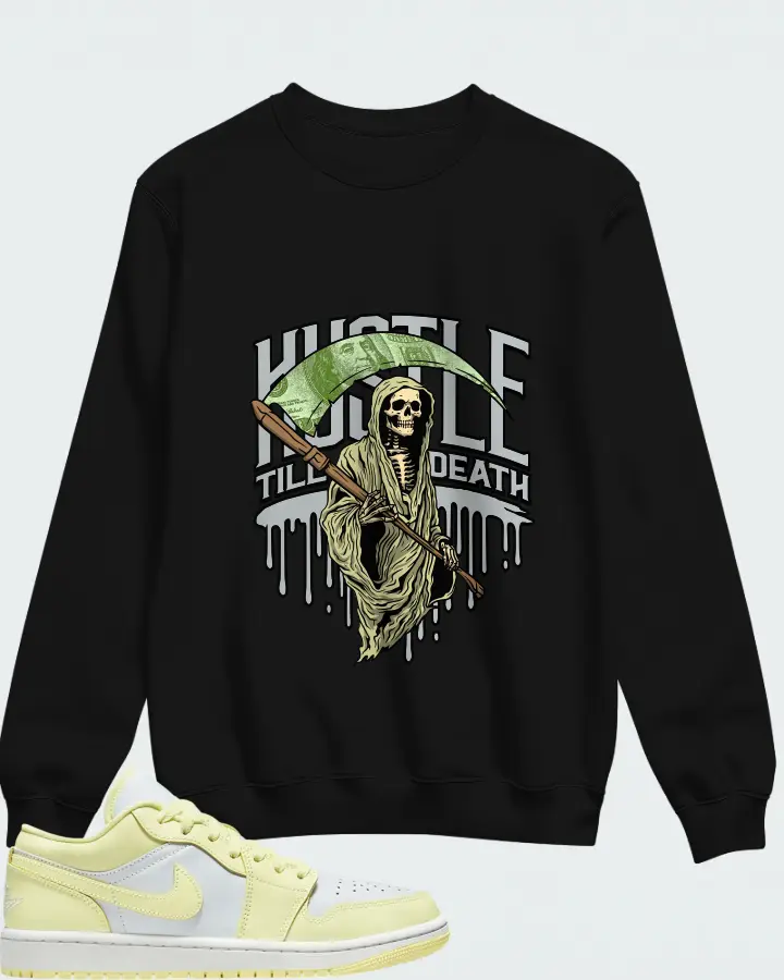 Jordan 1 Low Lemonade Matching Sweatshirt