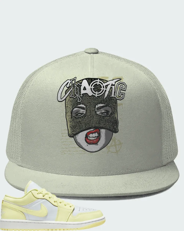 Jordan 1 Low Lemonade Matching Hat