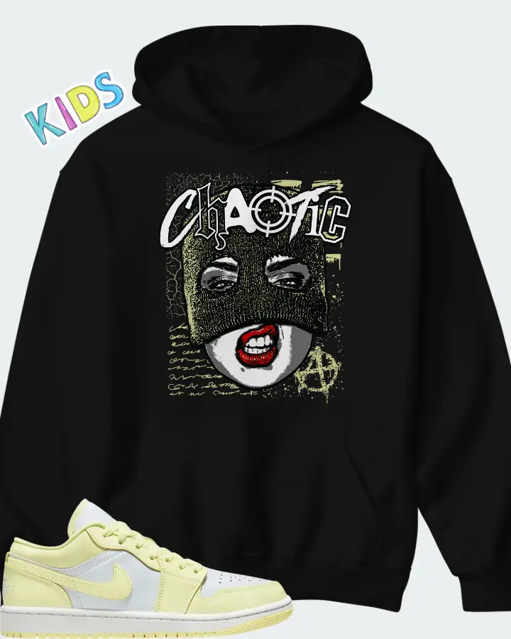 Jordan 1 Low Lemonade Matching Kid's Hoodie