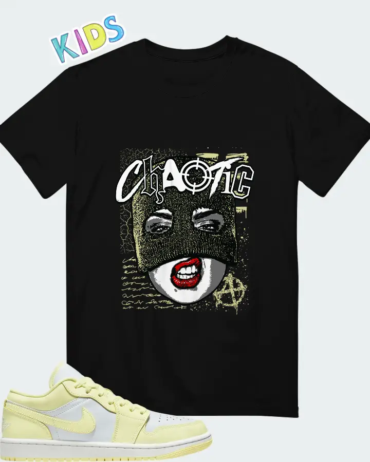 Jordan 1 Low Lemonade Matching Kid's T-Shirt