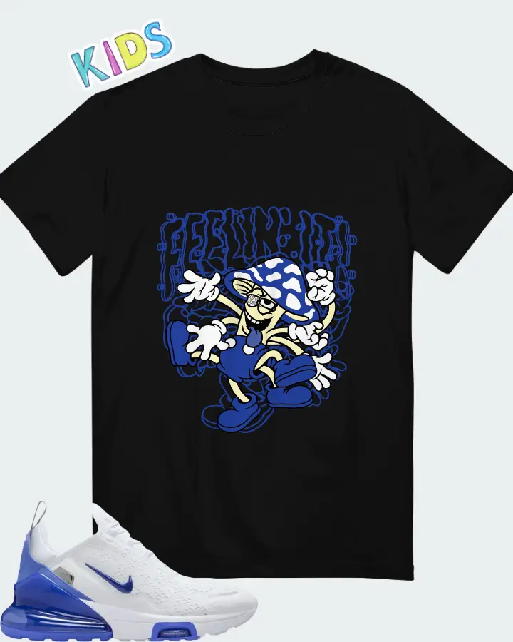 Nike Air Max 270 Premium White Sapphire Matching Kid's T-Shirt