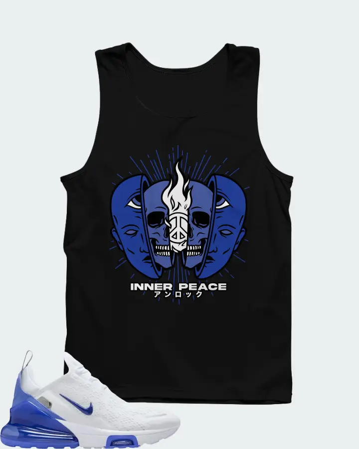 Nike Air Max 270 Premium White Sapphire Matching Tank Top