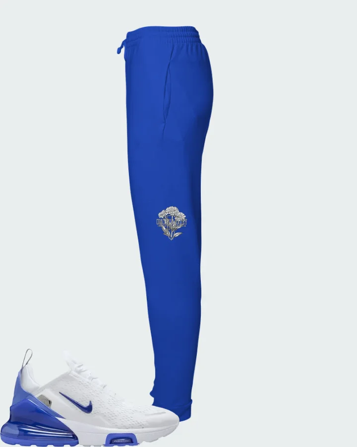 Nike Air Max 270 Premium White Sapphire Matching Joggers