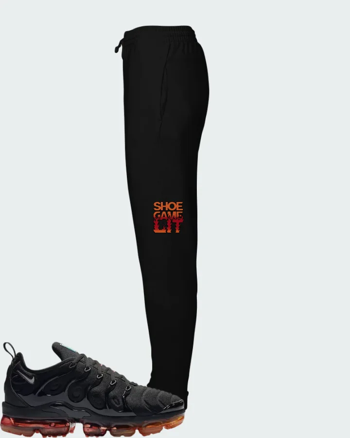 Nike Air VaporMax Plus Black Matching Joggers