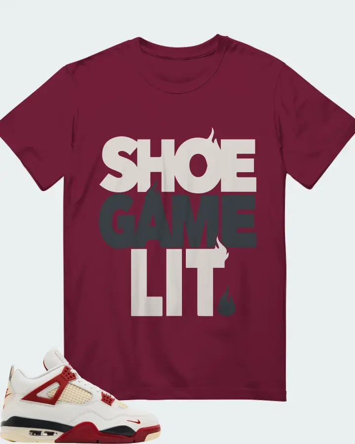 Nigel Sylvester x Air Jordan 4 Retro OG SP Brick After Brick matching t-shirt