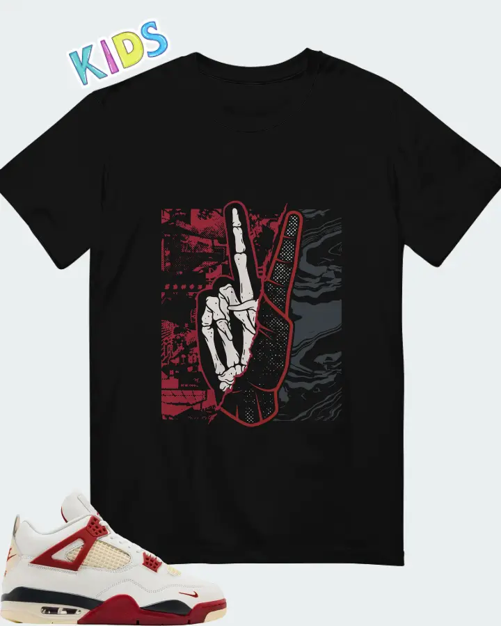 Nigel Sylvester x Air Jordan 4 Retro OG SP Brick After Brick Matching Kid's T-Shirt
