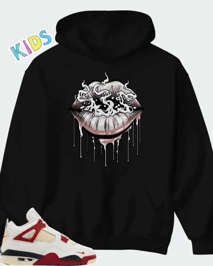 Nigel Sylvester x Air Jordan 4 Retro OG SP Brick After Brick Matching Kid's Hoodie
