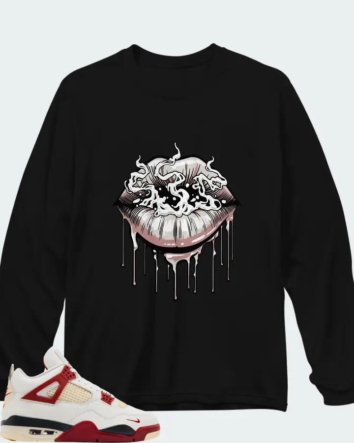 Nigel Sylvester x Air Jordan 4 Retro OG SP Brick After Brick Matching Long Sleeve T-Shirt