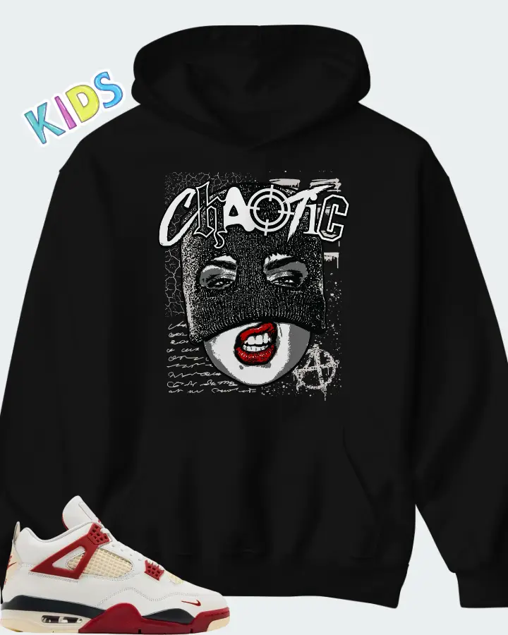 Nigel Sylvester x Air Jordan 4 Retro OG SP Brick After Brick Matching Kid's Hoodie