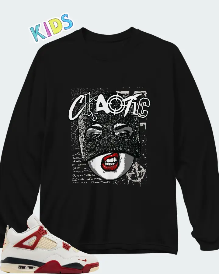 Nigel Sylvester x Air Jordan 4 Retro OG SP Brick After Brick Matching Kid's Long Sleeve T-Shirt