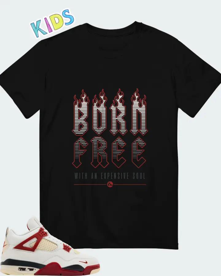 Nigel Sylvester x Air Jordan 4 Retro OG SP Brick After Brick Matching Kid's T-Shirt
