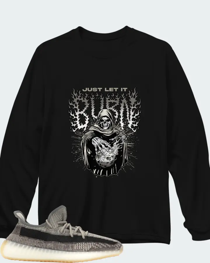 adidas Yeezy Boost 350 V2 Zyon Matching Long Sleeve T-Shirt