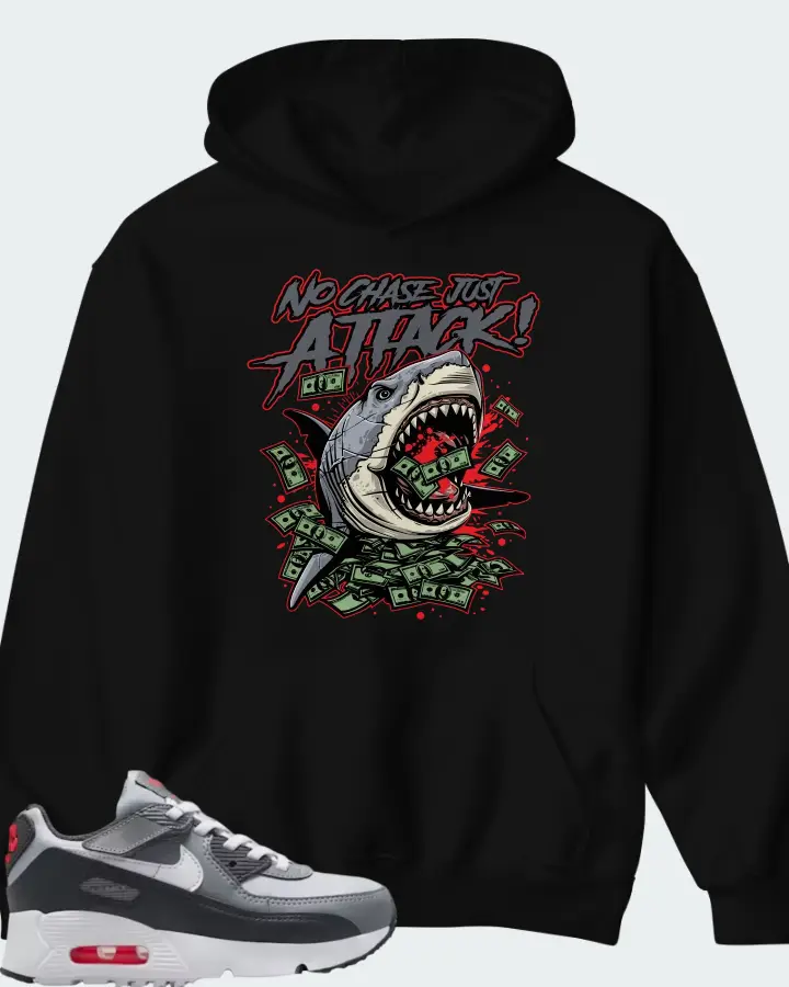 Nike Air Max 90 EasyOn Wolf Grey Matching Hoodie