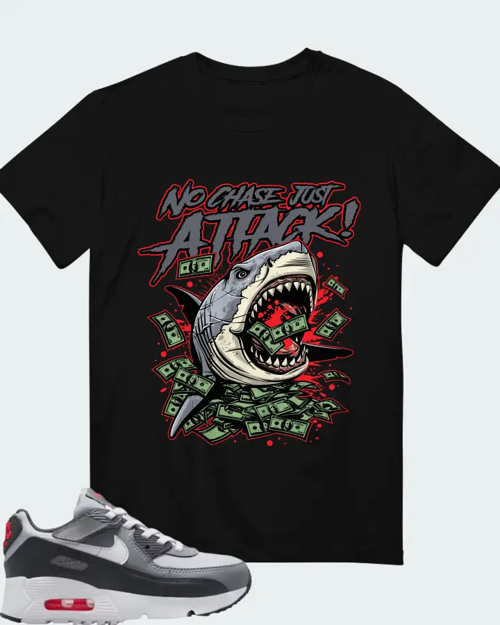 Nike Air Max 90 EasyOn Wolf Grey Matching T-Shirt