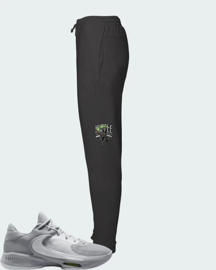 Nike Zoom Freak 4 TB Wolf Grey White Matching Joggers