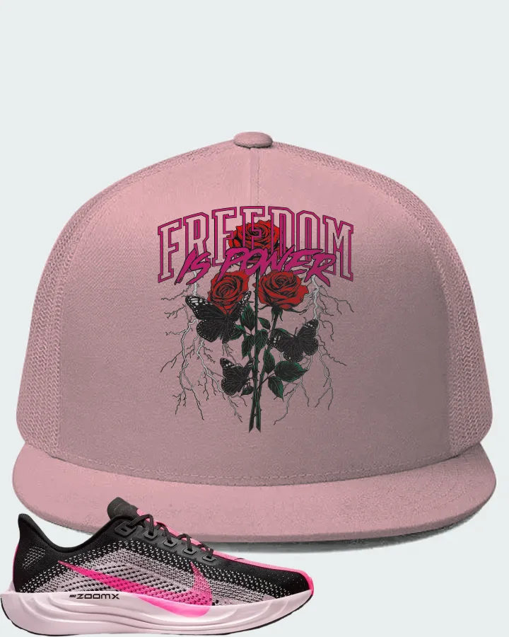 Nike Pegasus Plus Black Pink Foam Hyper Pink Matching Hat