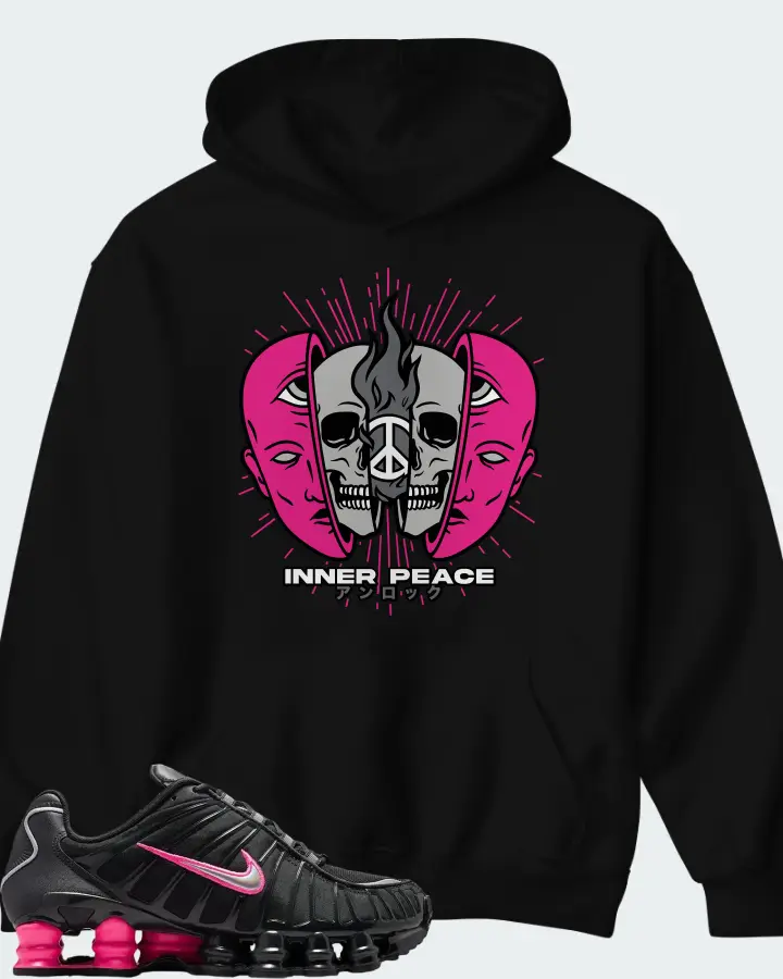 Nike Shox TL Off Noir Hyper Pink Matching Hoodie