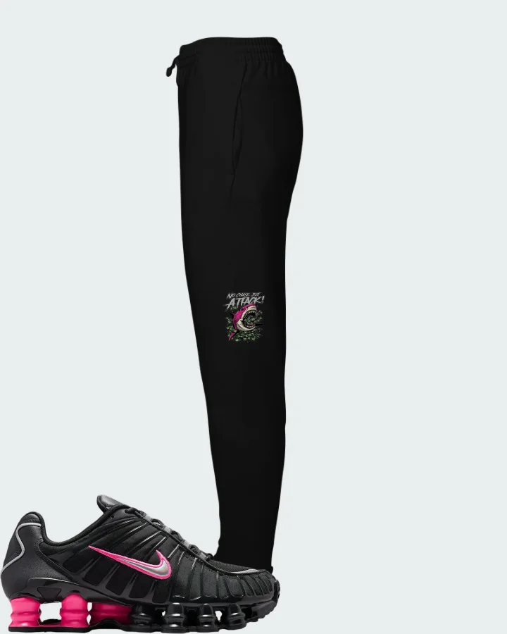 Nike Shox TL Off Noir Hyper Pink Matching Joggers