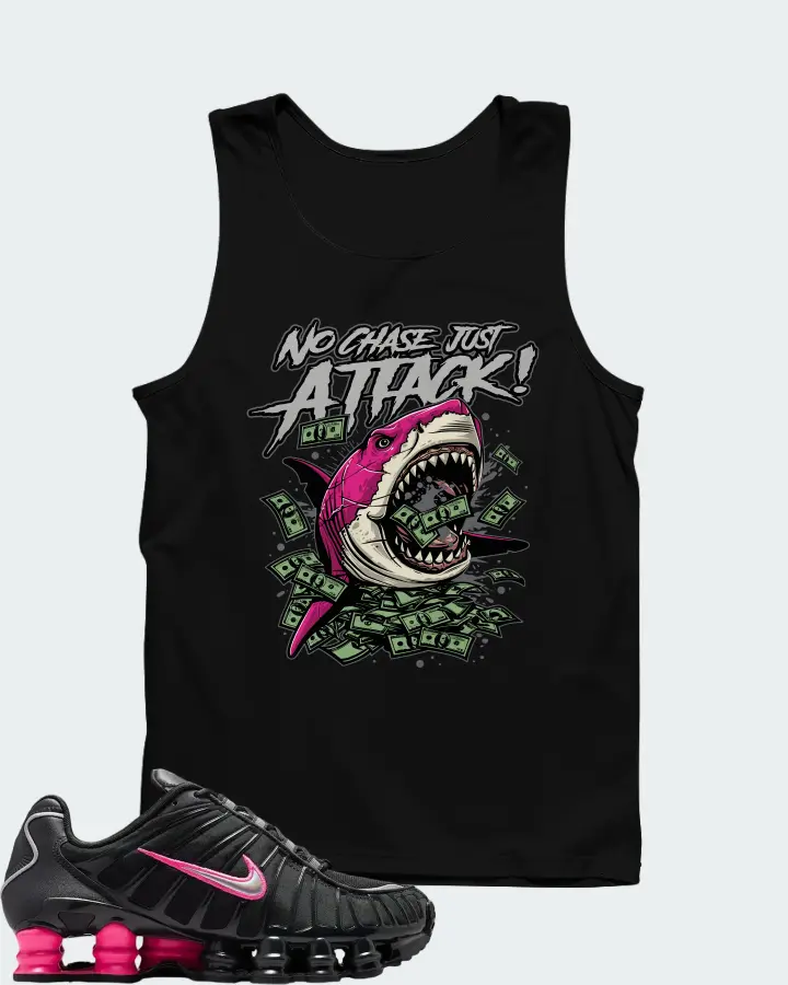 Nike Shox TL Off Noir Hyper Pink Matching Tank Top