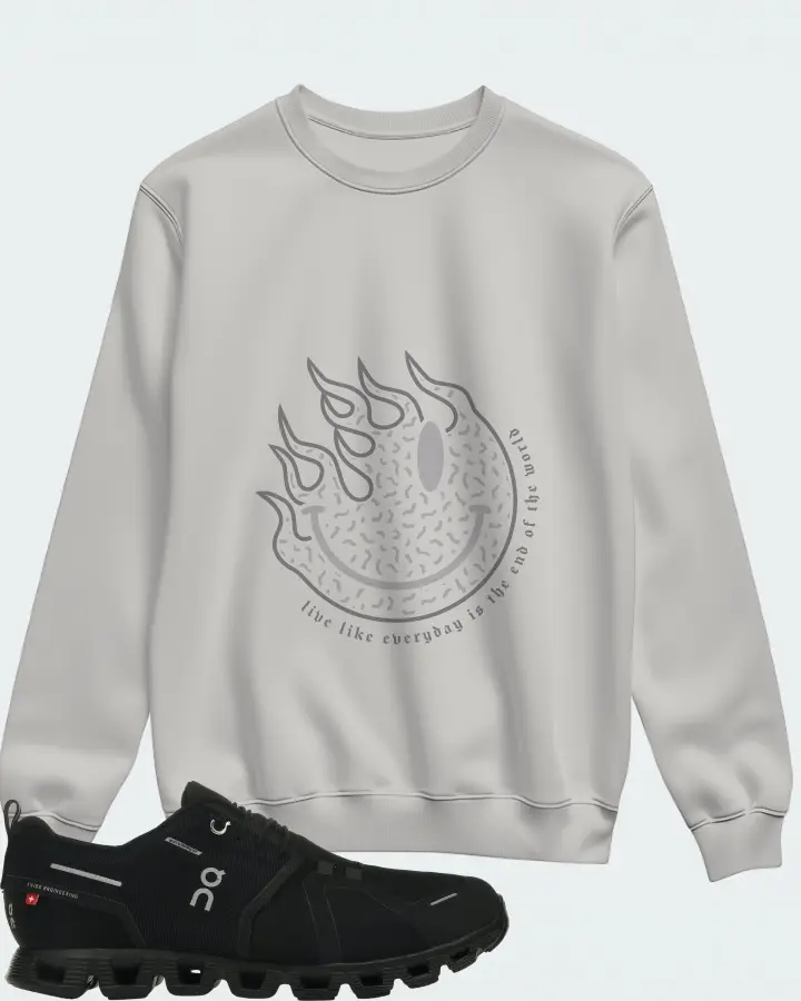 Sweatshirt in Grey