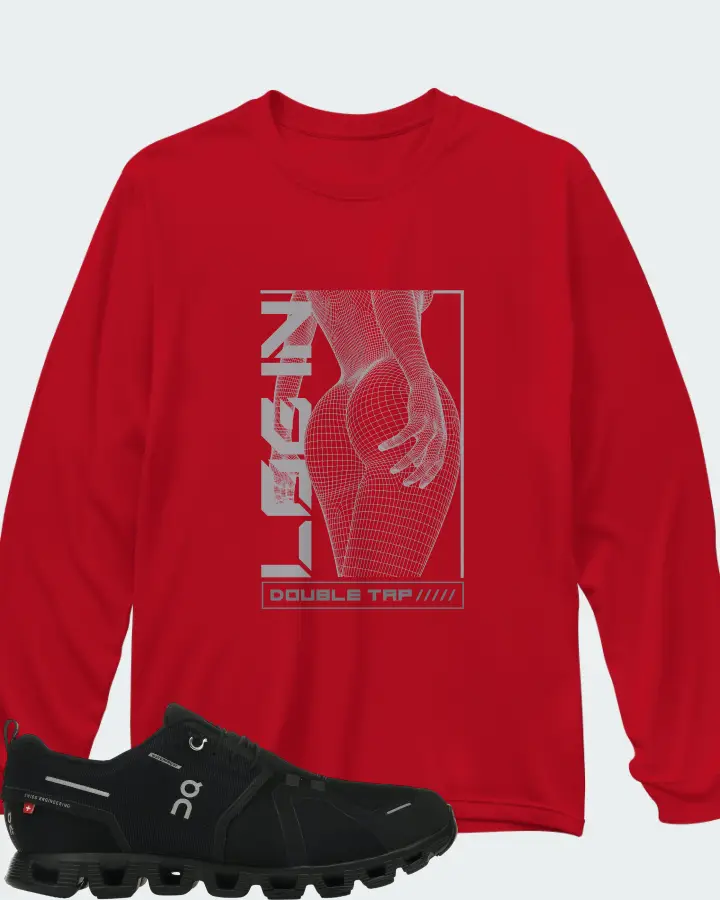 Long Sleeve T-Shirt in Red