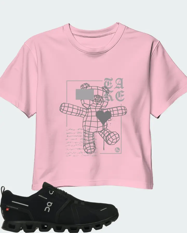Crop Top in Pink