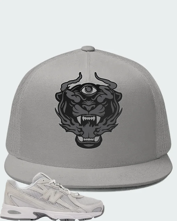 New Balance 740 Grey Matching Hat