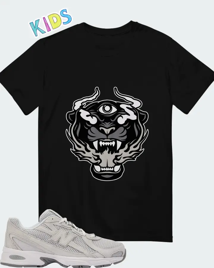 New Balance 740 Grey Matching Kid's T-Shirt