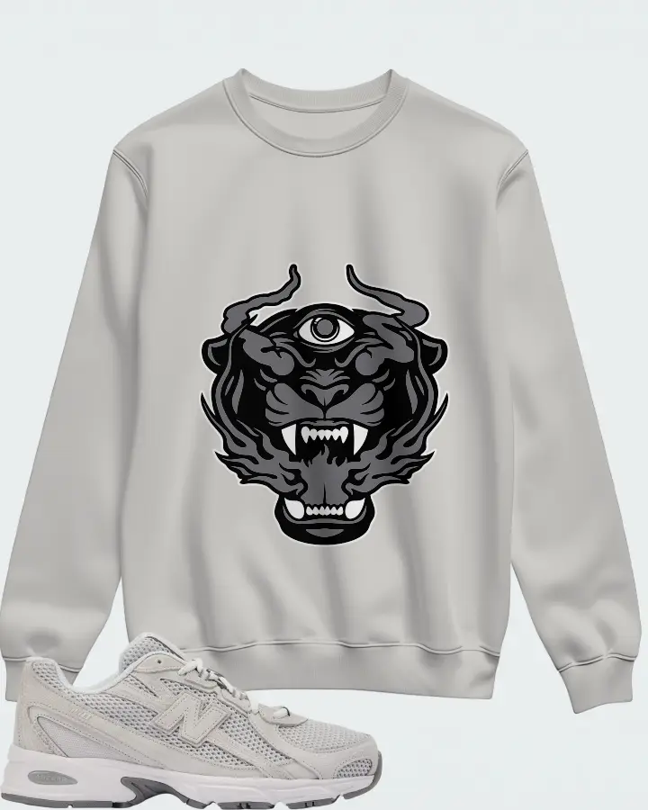 New Balance 740 Grey Matching Sweatshirt