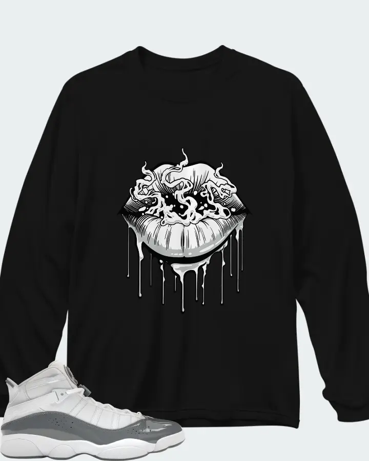 Air Jordan 6 Rings Cool Grey Matching Long Sleeve T-Shirt