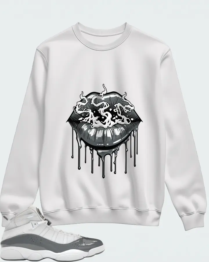 Air Jordan 6 Rings Cool Grey Matching Sweatshirt