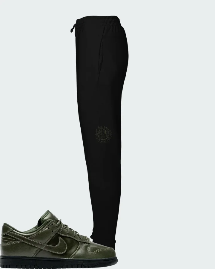 Nike Dunk Low Retro Premium QS Army Olive Matching Joggers