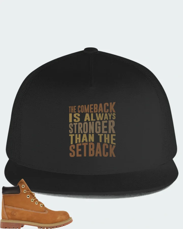 Timberland 6" Boot Sneaker Matching Black Hat - The Comeback