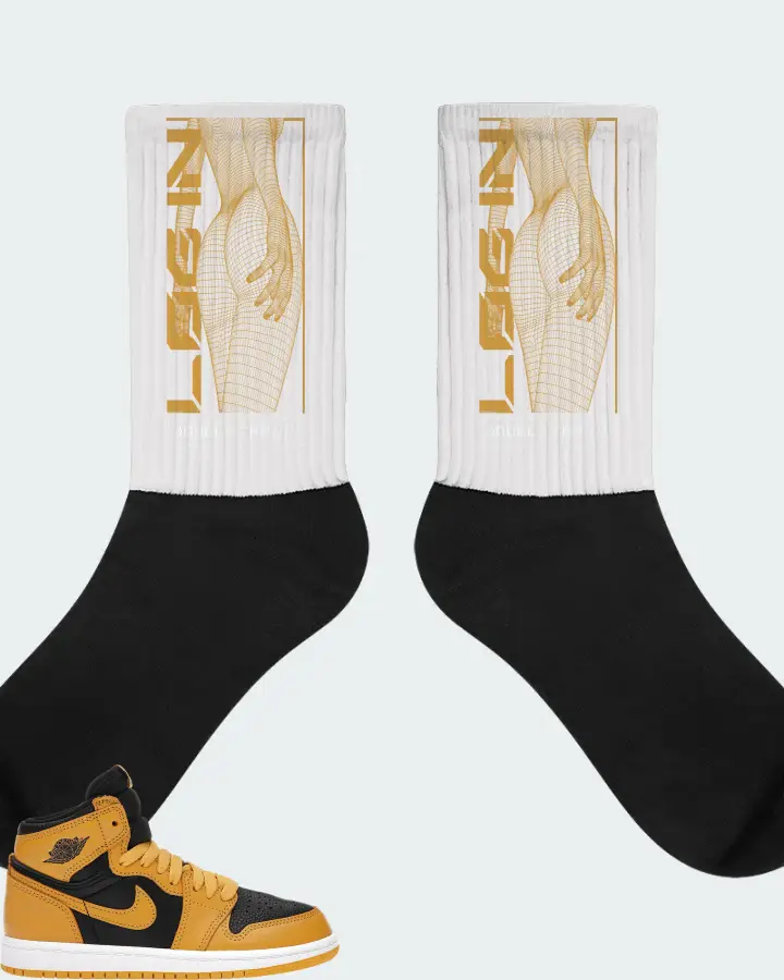 Socks in White