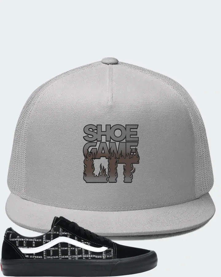 Vans Old Skool Sneaker Matching White Hat - Shoe Game Lit Refreshed