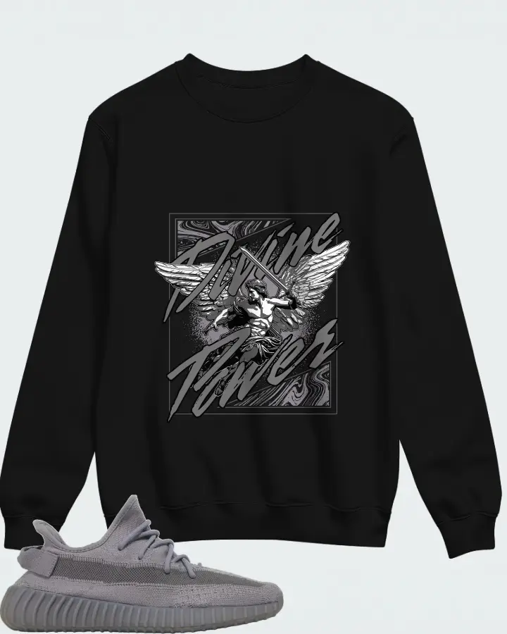 Adidas Yeezy Boost 350 V2 Steel Grey Matching Sweatshirt