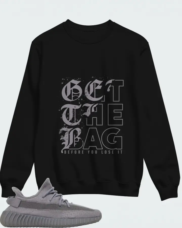Adidas Yeezy Boost 350 V2 Steel Grey Matching Sweatshirt