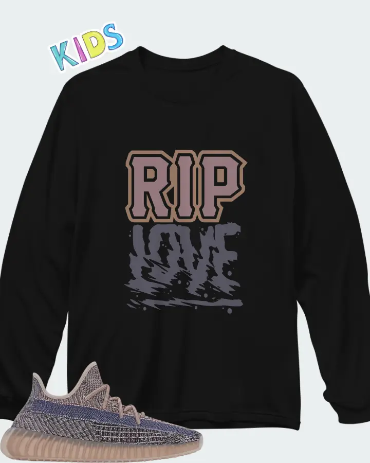adidas Yeezy Boost 350 V2 Matching Kid's Long Sleeve T-Shirt