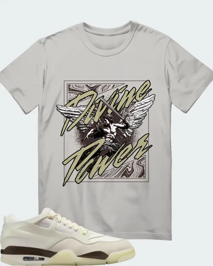 Air Jordan 4 RM Hemp Matching T-Shirt