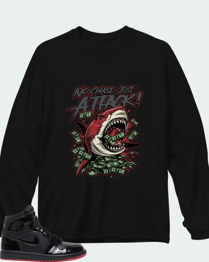 Air Jordan 1 Retro High SP Gina  Matching Long Sleeve T-Shirt