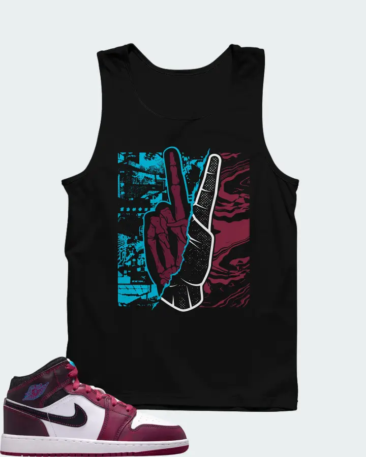 Air Jordan 1 Mid SE Sweet Beet Matching Tank Top