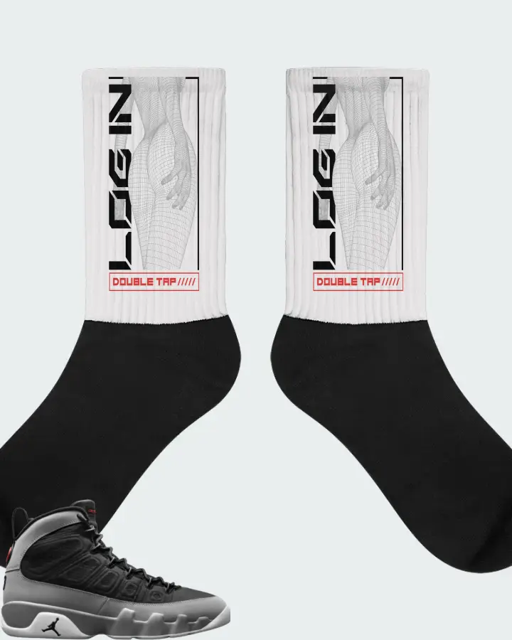 Socks in White