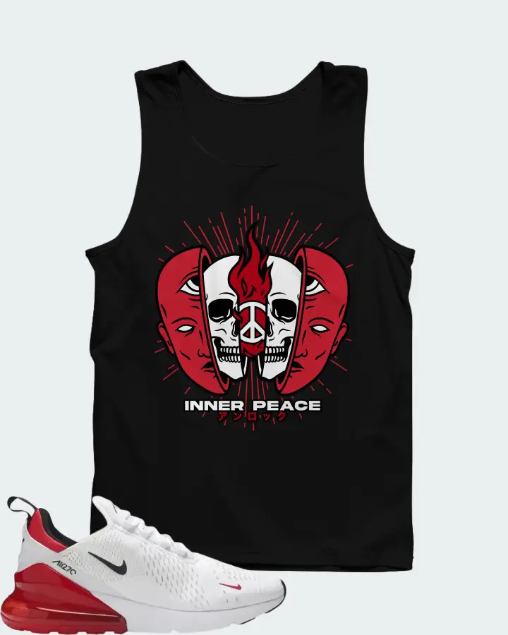 Nike Air Max 270 University Red Matching Tank Top
