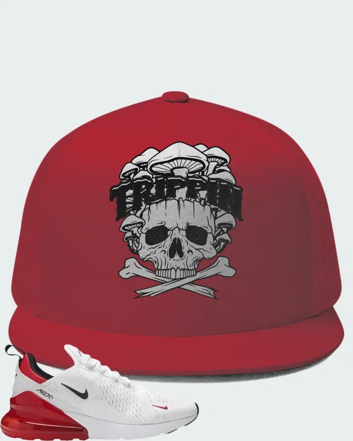 Nike Air Max 270 University Red Matching Hat