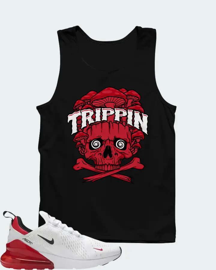 Nike Air Max 270 University Red Matching Tank Top