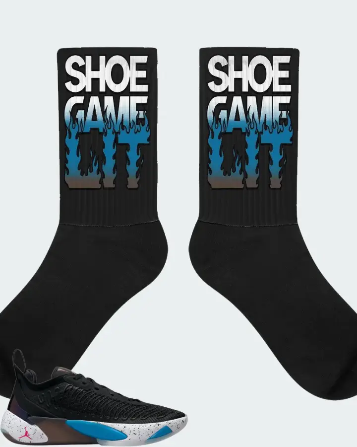 Jordan Luka 1 Sneaker Matching Black Socks - Shoe Game Lit Refreshed