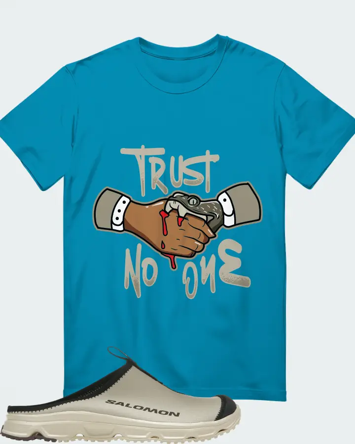 Salomon RX Slide 3.0 Sneaker Matching T-Shirt - Trust No One