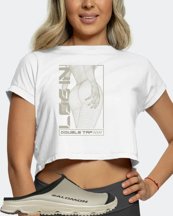 Salomon RX Slide 3.0 Sneaker Matching White Crop Top (LOGIN) - View 5