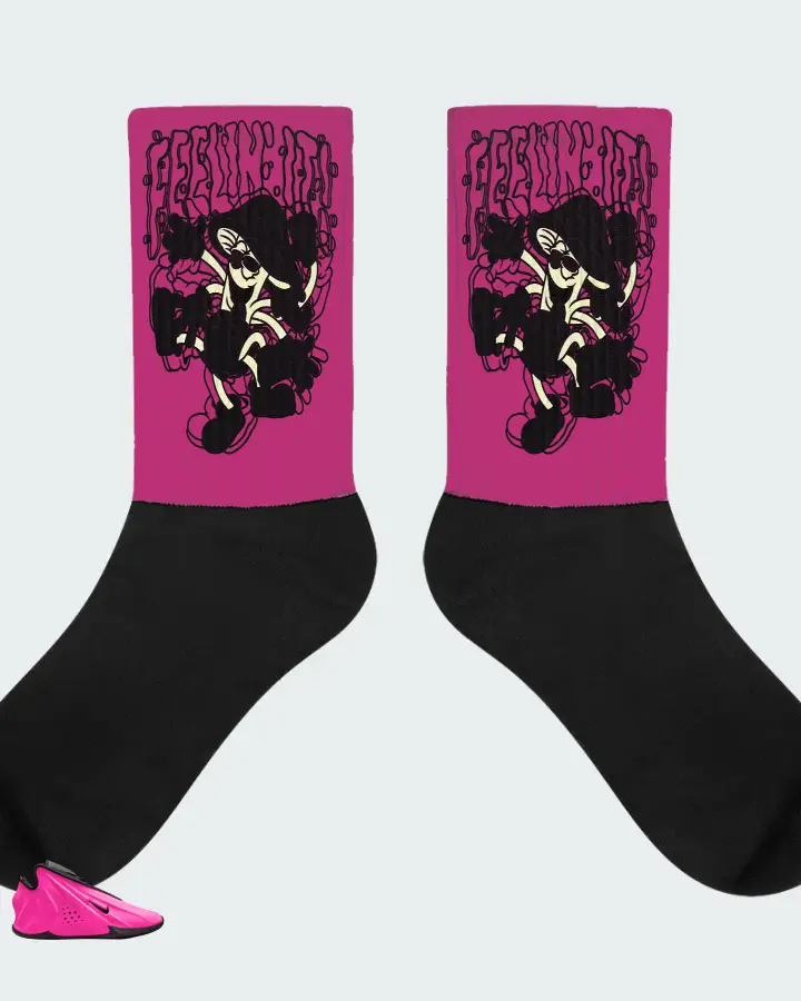 Nike GT Future Hyper Pink Matching Socks